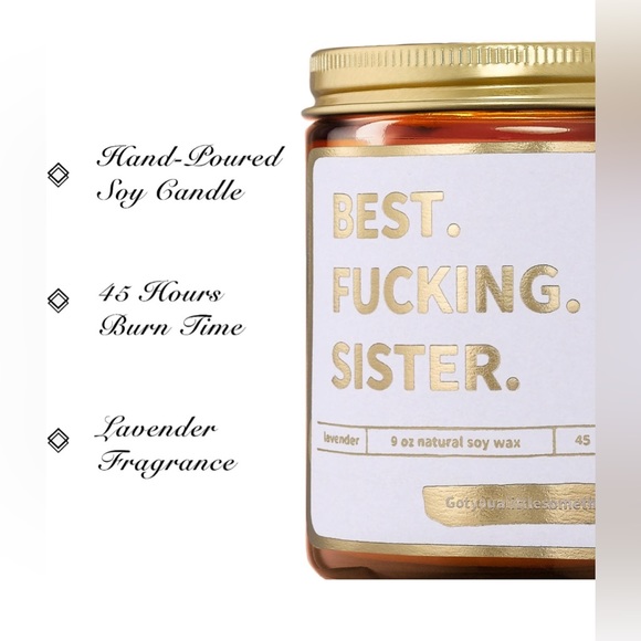 NEW - Candle For Gift - (Sister) - Picture 4 of 6